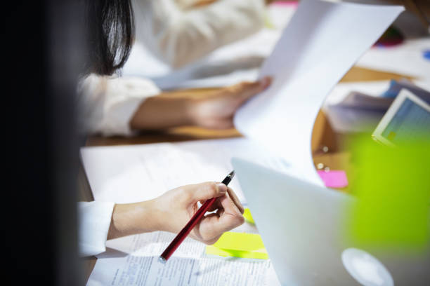 istock close up of meeting table 1168221101