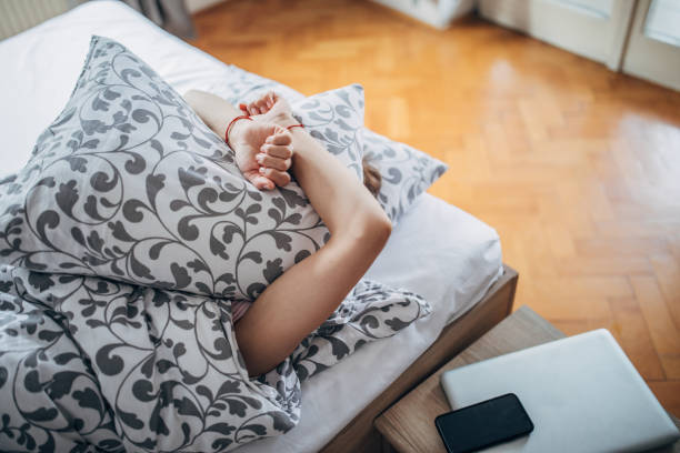 istock Don`t want to get up! 1168223875