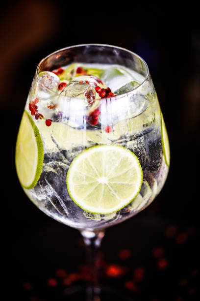 istock tonic gin with lime & pink pepper 1168224538