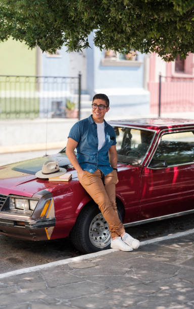 Vertical, Smiling, Millennial Male, Latin, Tourist,