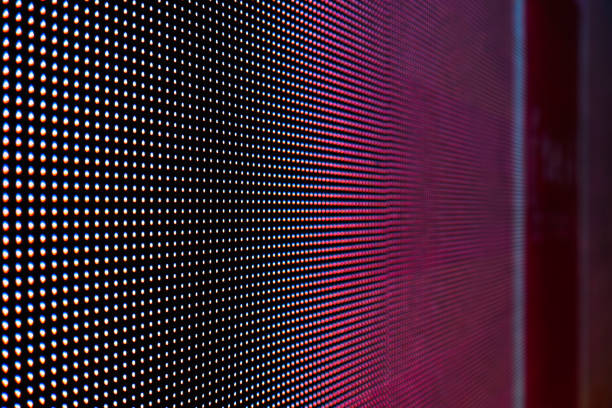 istock Abstract Close up Bright colored LED SMD video wall abstract background 1168227117