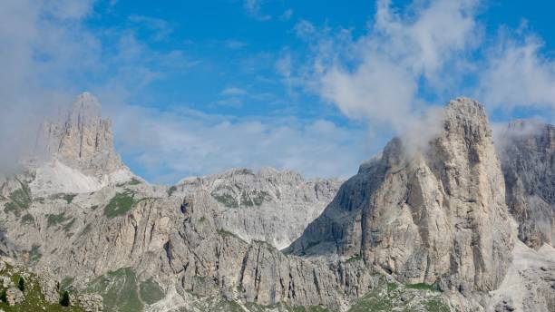 istock Trekking the Rosengarten Mountains, dolomites, South Tyrol 1168227755
