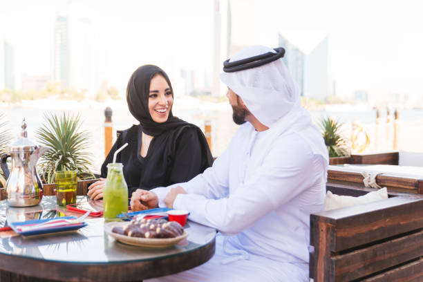 istock Arabian couple dating in Dubai 1168228988