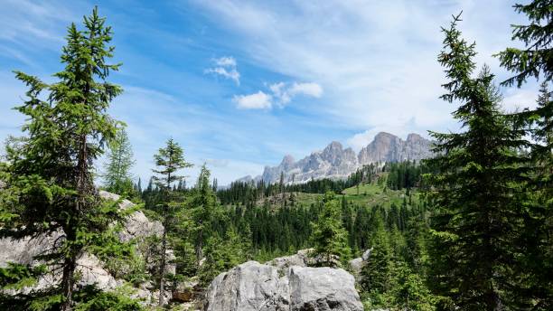 istock View towards Latemar Mountains, Dolomites, South Tyrol 1168231520