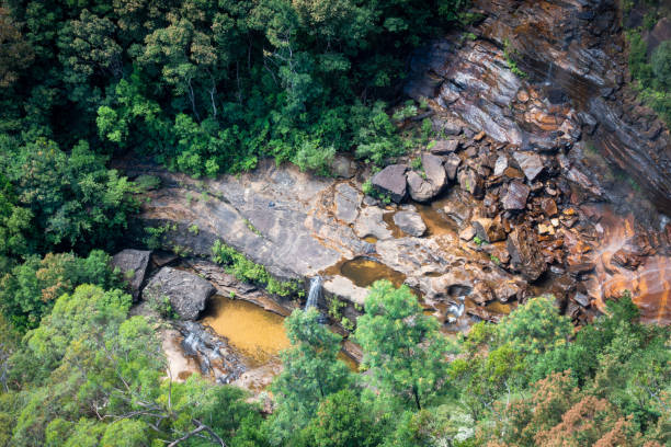 istock waterfall at the Blue Mountains Australia 1168231570
