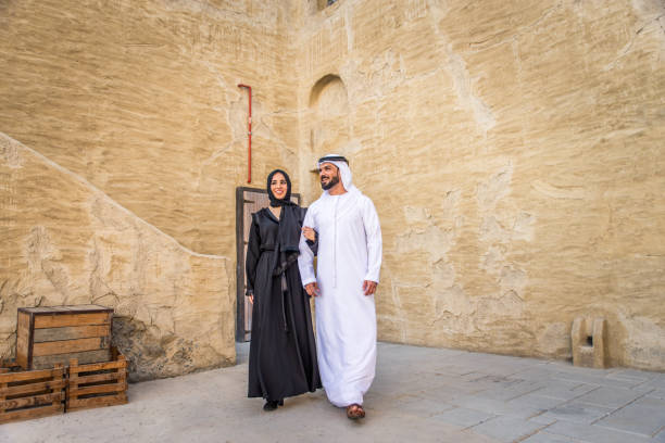 istock Arabian couple dating in Dubai 1168235374