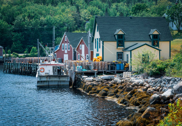 istock Fishing Village in Nova Scotia 1168249849