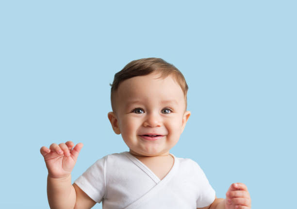 istock Sweet baby boy smiling 1168249886