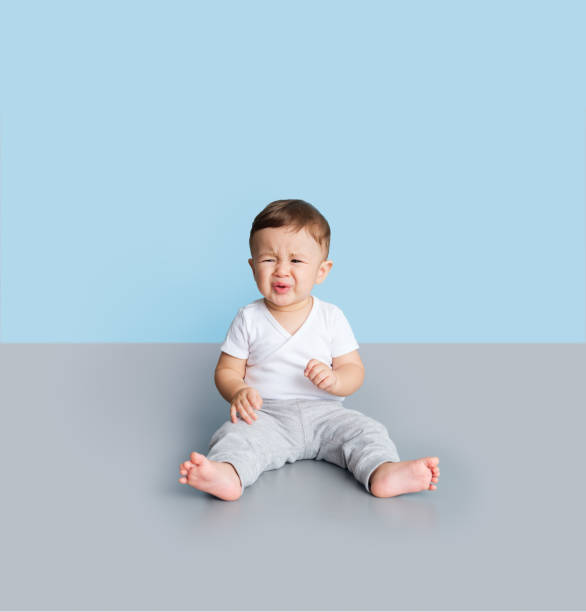 istock Baby boy about to cry 1168249890