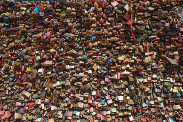 istock Photo of love locks. 1168251652