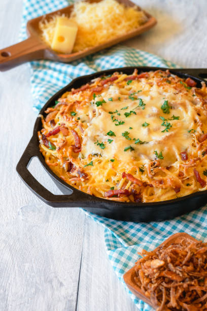 istock Cheese pasta meal. German traditional food 1168253471