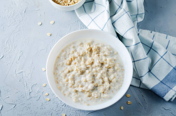 istock Oatmeal porridge with oats 1168254922