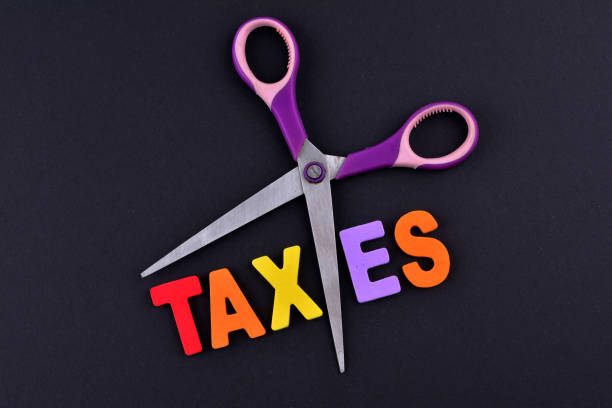 istock scissors and the alphabet TAXES 1168269587
