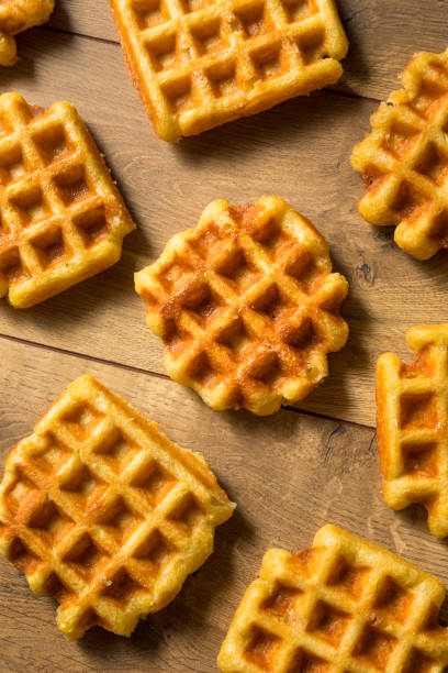 istock Homemade Belgian Sugar Waffles 1168278178