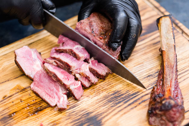 istock catering service cowboy steak chef beef meat 1168294590