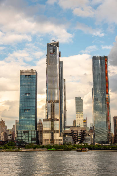 istock Hudson Yards from a boat in the Hudson River 1168295910