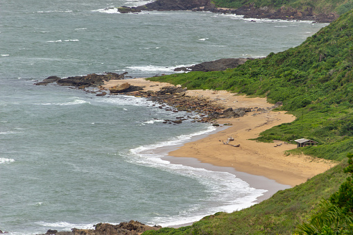 mirador de la playa roja en Penha Santa Catarina photo
