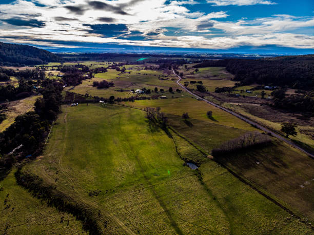 istock Aerial View Liffey Tasmania 1168298765