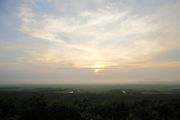 Kushiro Marshland in Hokkaido, Japan