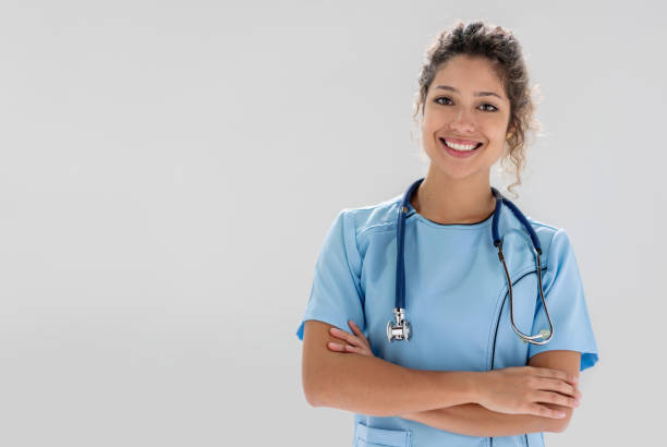 istock Portrait of a friendly doctor smiling 1168301419
