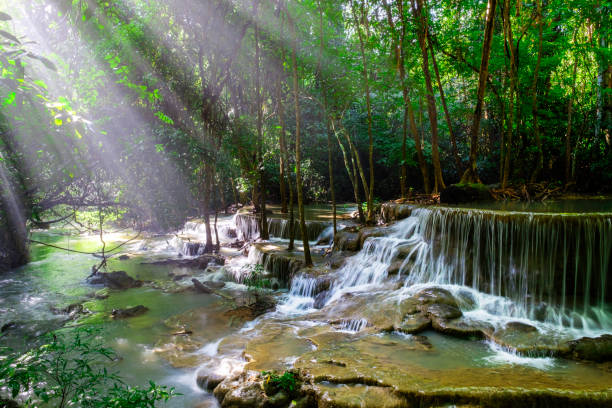 istock Huay Mae Kamin Waterfall Park. 1168301553