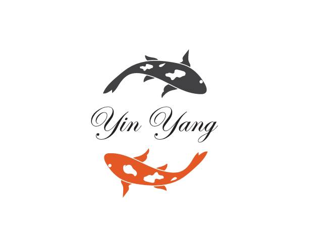 80+ Koi Fish Yin Yang Tattoo Illustrations, Royalty-Free Vector ...