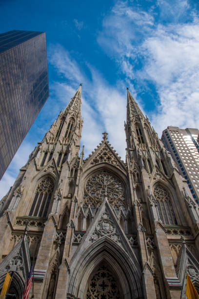 istock Facade of the Cathedral of St. Patrick 1168304620