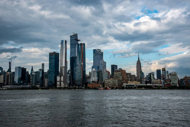 istock Hudson Yards from a boat in the Hudson River 1168306512