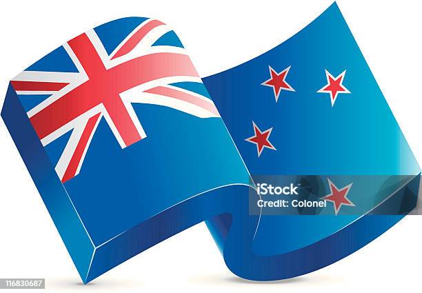 Vetores de Ícone De Bandeiraaotearoa Nova Zelândia e mais imagens de Bandeira - Bandeira, Bandeira Neozelandesa, Bandeira nacional