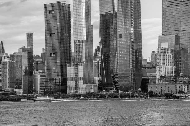 istock Hudson Yards from a boat in the Hudson River 1168307343