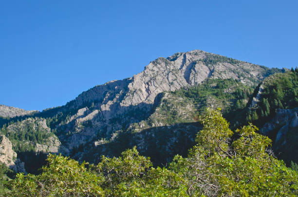 istock The wide rocky mountain peak in utah 1168307379