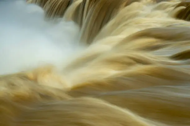 Photo of Gushing water of Chitrakote  fall on Indravati River near Jagdalpur,Chhattisgarh, India