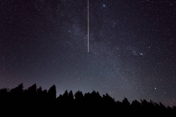 istock Airplane's vapor trail 1168311971