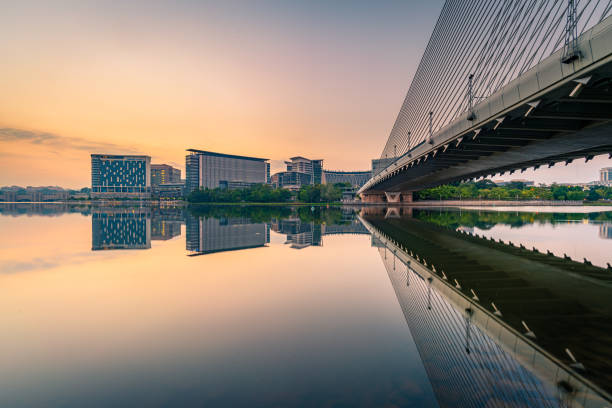 istock A colorful bridge by the river 1168315239