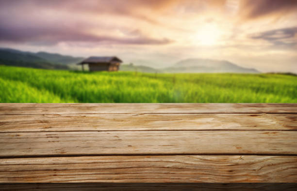 istock Wood table for product display. 1168319442