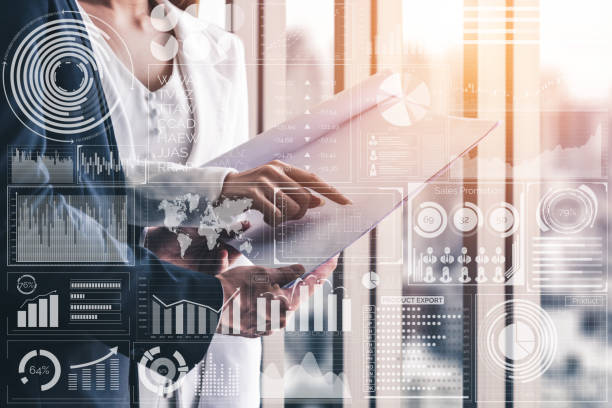 istock Big Data Technology for Business Finance Concept. 1168319560