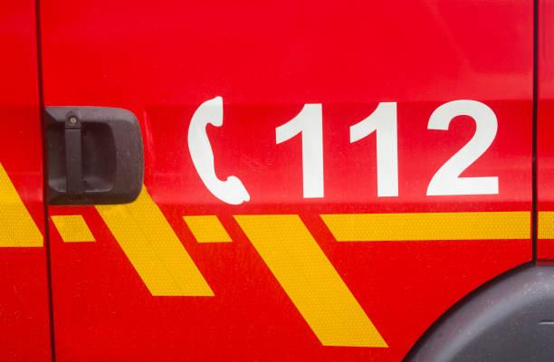 istock 112 call emergency number on fire truck 1168323175