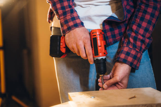 istock Man renovate his new home 1168327630