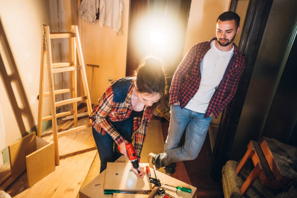 istock Young couple renovating their new home 1168327935