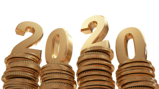 istock 2020 Gold coin,white background 1168328116