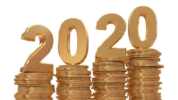 istock 2020 Gold coin,white background 1168328126