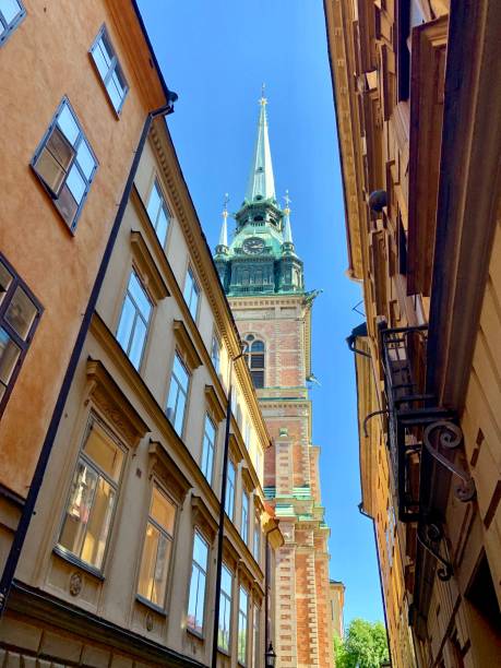 istock Stockholm, Sweden (Historic tourist district and river) 1168328851