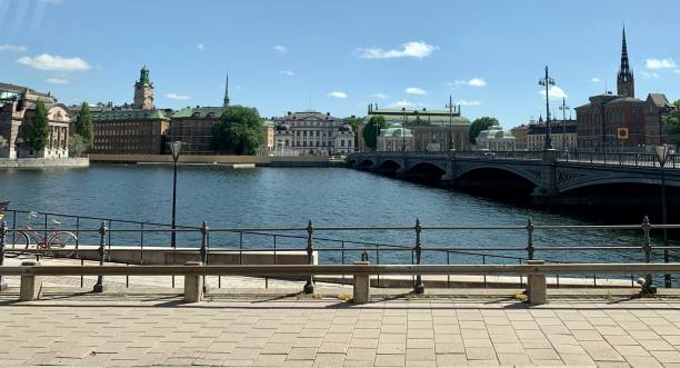 istock Stockholm, Sweden (Historic tourist district and river) 1168328874