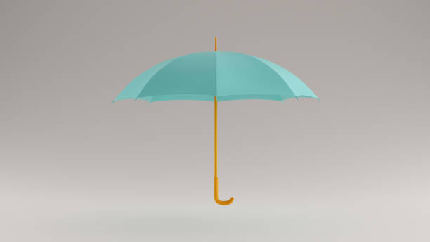 istock Gulf Blue Turquoise and Orange Umbrella 1168329933