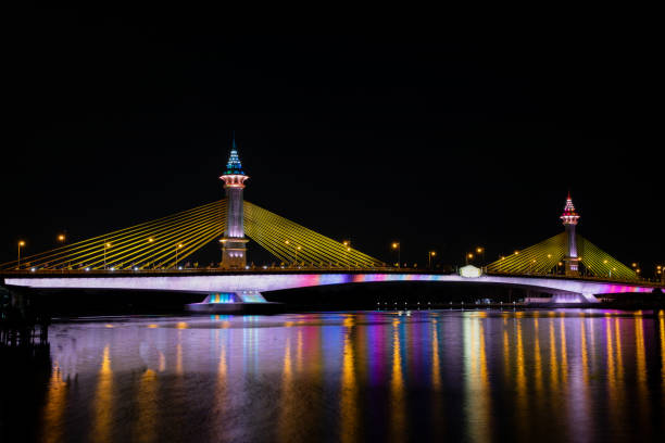 istock Maha Chesadabodindranusorn Bridge , Nonthburi , Thailand 1168330540