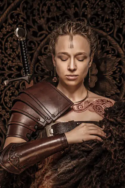 Photo of Mother of Dragons Beautiful Woman Warrior