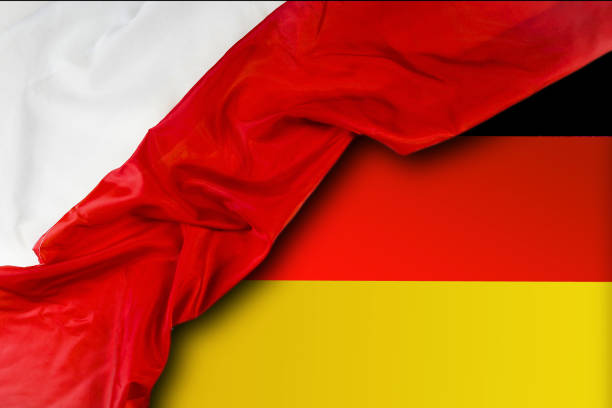istock Poland and Germany. German and Polish flags 1168338757