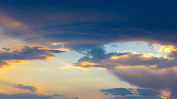 istock blue sky with clouds. place to insert text. natural background 1168342787