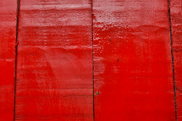 istock Wooden red background. Wooden texture, copy space 1168345830
