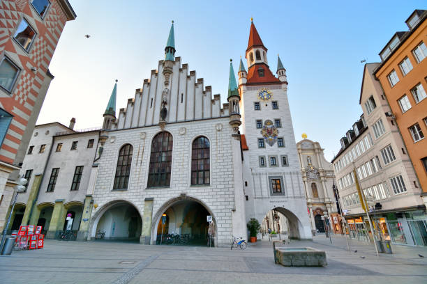 istock Old Town Hall at Marienplatz, Munich 1168346077